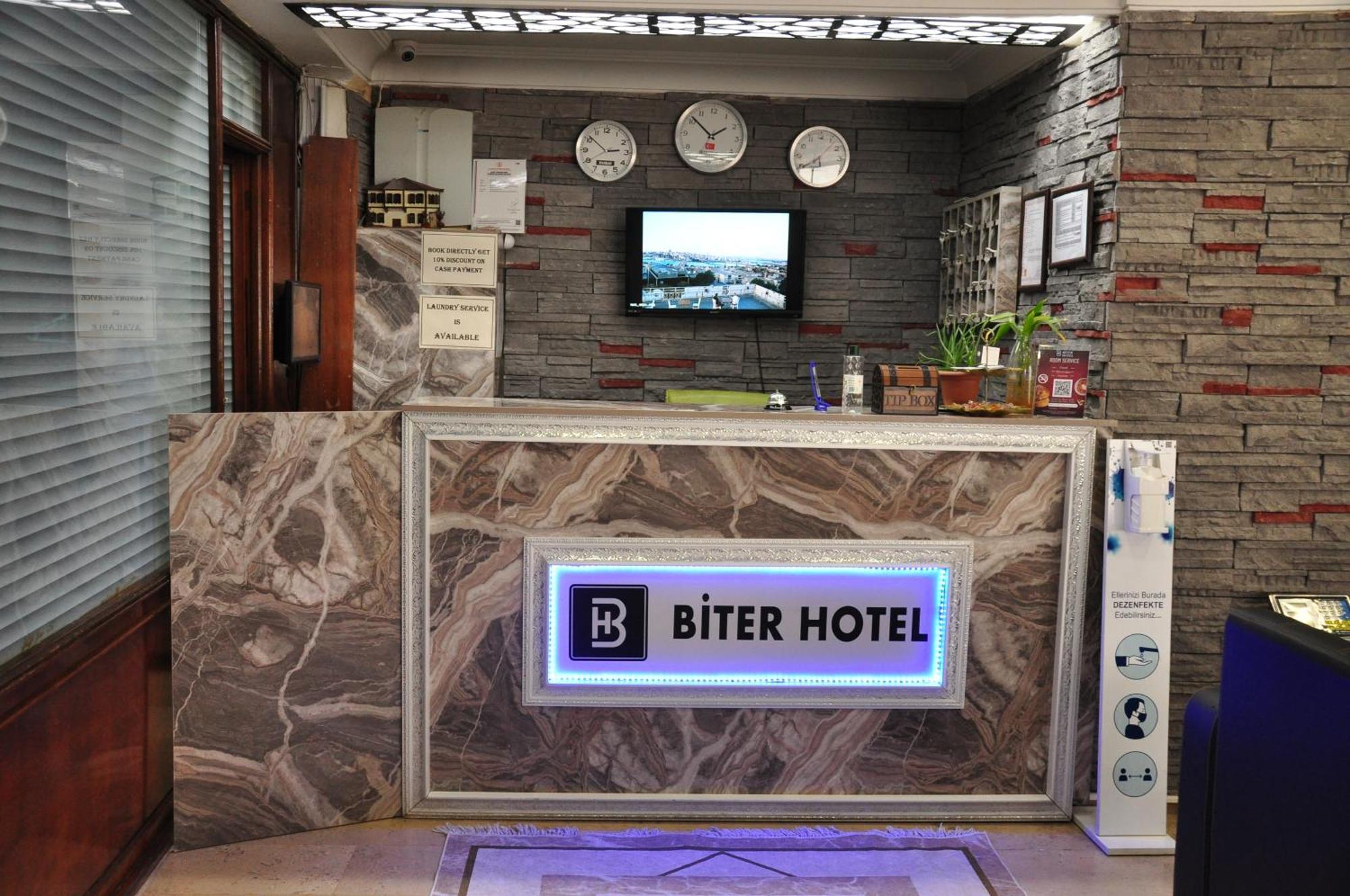 Biter Hotel 伊斯坦布尔 外观 照片